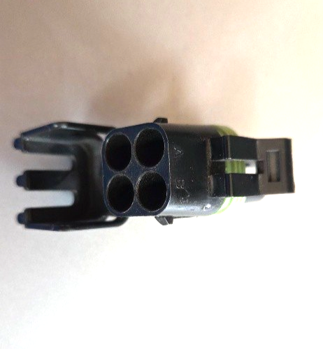 Delphi Connector 4 Way Socket and Plug , Male and Female 2 sets NOS - Image 8