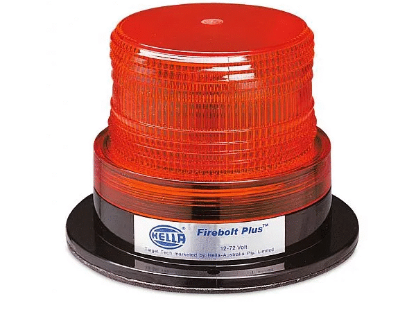 Hella Red LENS To Suit 1656 Strobe Made in USA