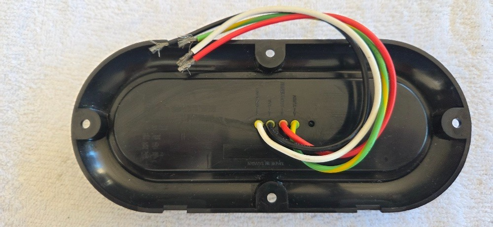 Petersons 1223A-R-MV LED COMBINATION LAMP SINGLE 1223 S/T/I Black NOS - Image 4