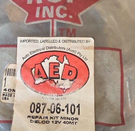 Starter Repair Kit 12V 40Mt 8 Brush 23101 / 087-06-101 NOS