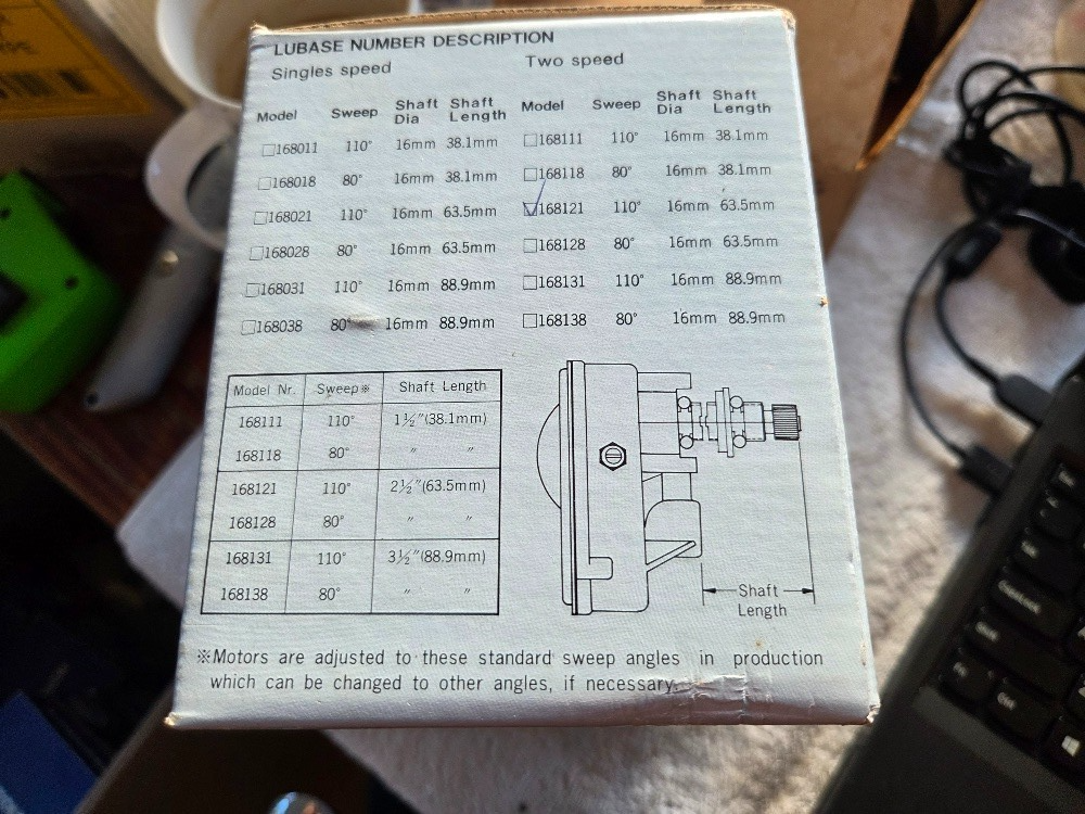 Windscreen Wiper Motor - Heavy Duty - 2 Speed - Image 5