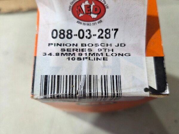 Zen 0105 Pinion Drive Suit New Holland/JD/Komatsu