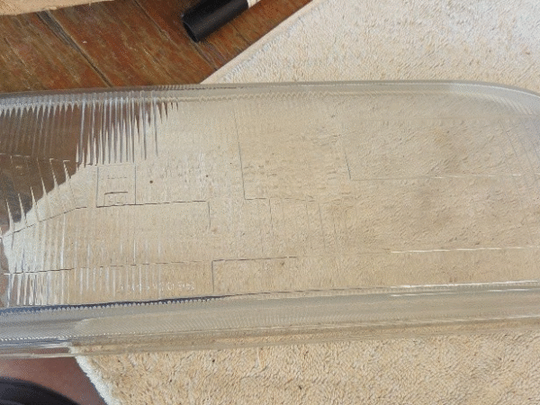Ford Falcon EA Head light Glass Lens Right RH NEW RHS NOS