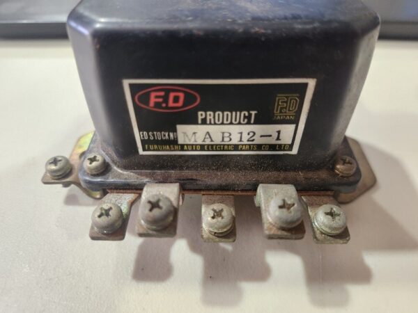 Furuhashi Voltage Regulator - MAB12-1 - Fits Nissan/Datsun 410 Series 64-65