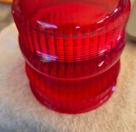 HELLA KL30 Amber Strobe Beacon Lens ONLY , NOS