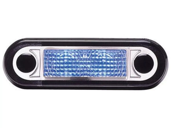 HELLA LED Interior Lamp Narrow Blue 95951025 NOS