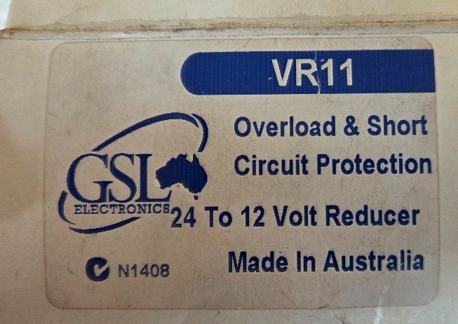 Voltage Reducer 24-12V 4X10A 4 Circuit Stock Code: VR11 NOS - Image 4