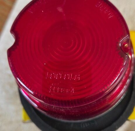 Hella 2078 Stop/Clearance Lamp - RED -  NOS