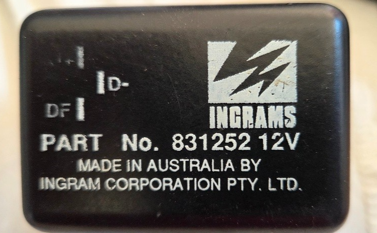 Ingram 12v Early Alternator External Regulator 831252 NOS
