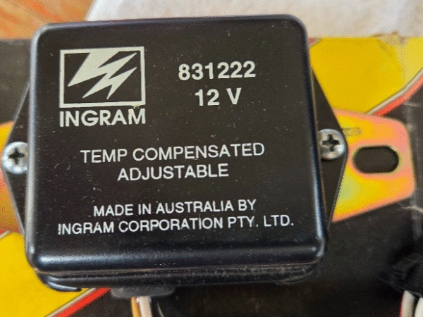 Ingram Hitachi 12v Early Alternator External Regulator 831222 NOS