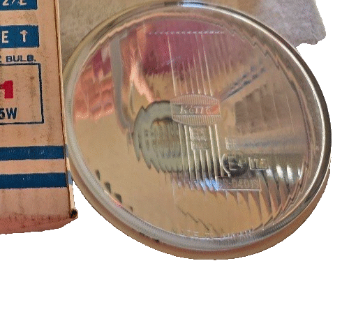 SEMI SEALED BEAM (KOITO) H1 ROUND 4HSSB-1-12/E NO Rubber OR Electricals