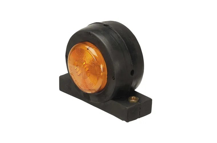 12 Volt Sealed Side Marker and Front Position (Side) Lamp (Red/Amber) NOS