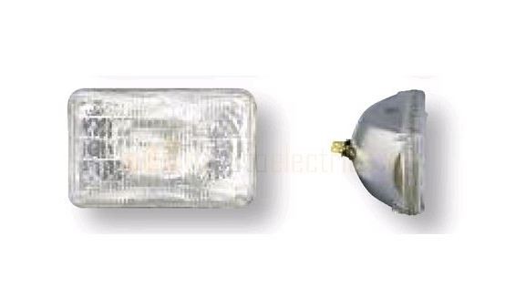 24V 55W 165mm x 100mm Sealed Beam Headlamp