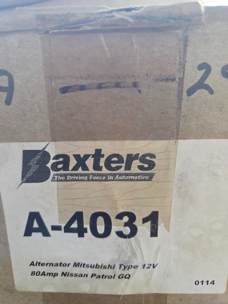 A-4031 12V 80A Alternator Suit Nissan Patrol GQ, Broken Piece of Vac Pump - Image 8