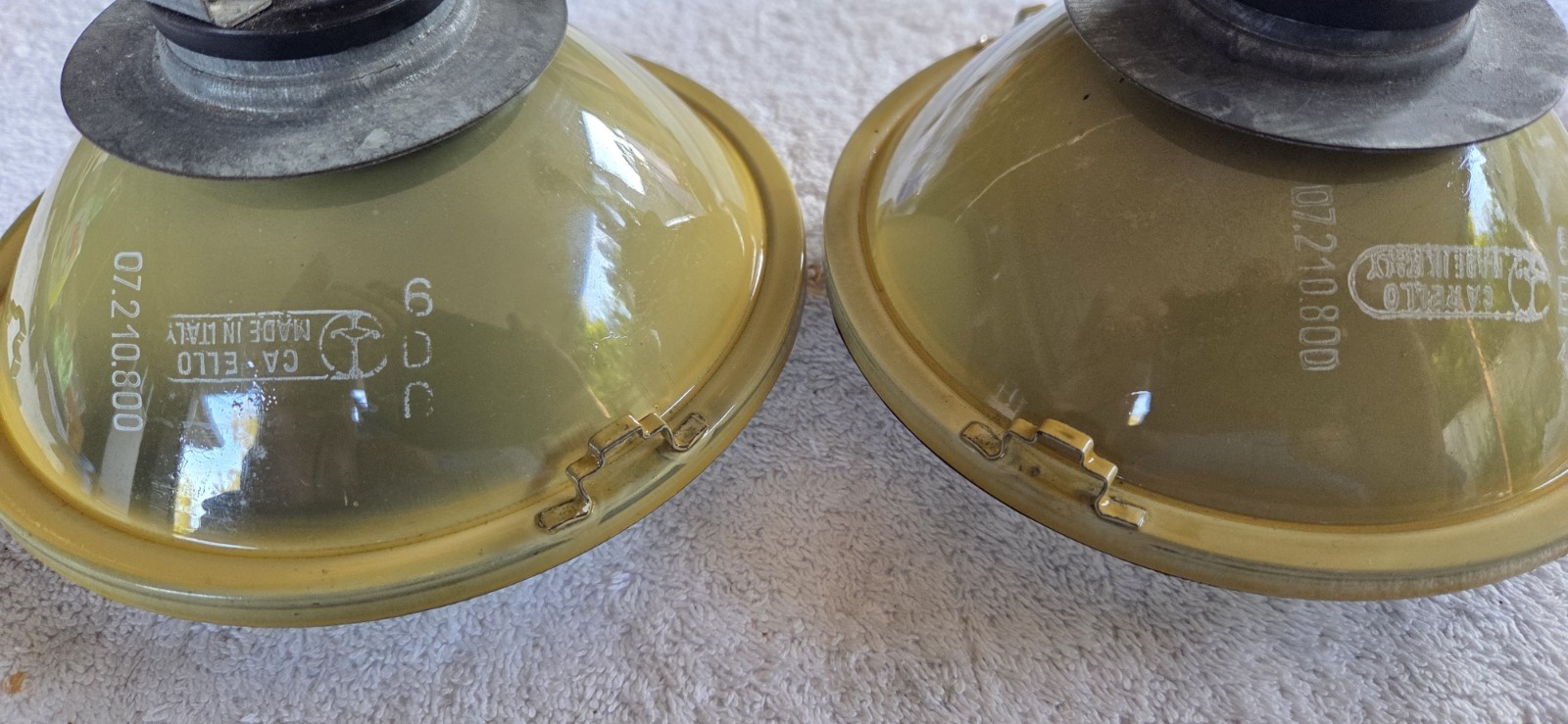 Carello Faro Headlight 07.210.800 X 2 Genuine NOS - Image 3