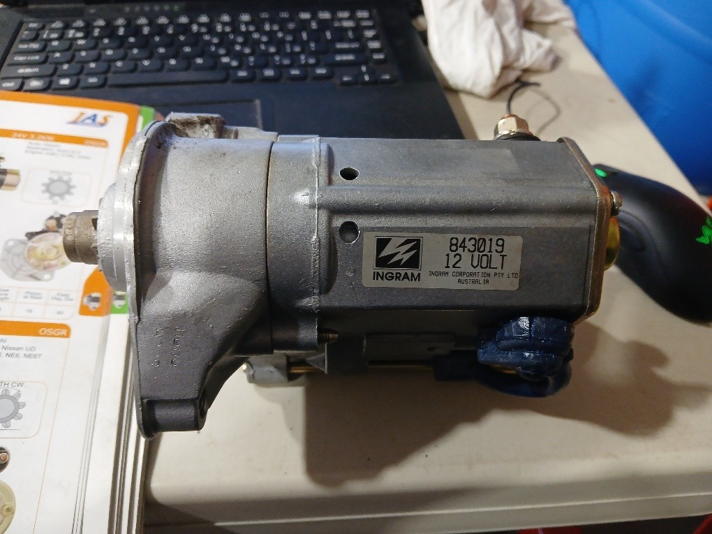 DXS414-OEX Starter Motor 12V 9Th CW Denso Style For TOYOTA Soarer, JZZ31 - Image 6