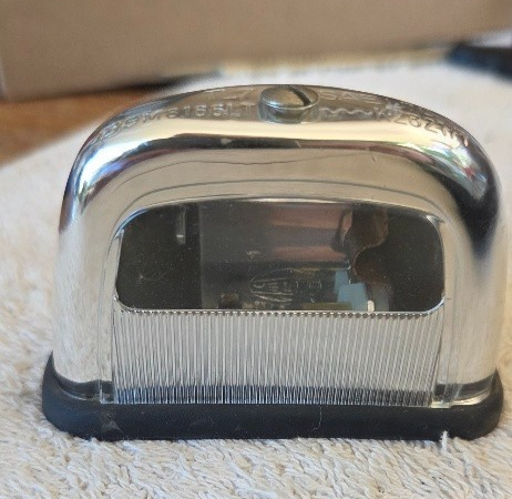 Hella K2821/1 Number Plate Light with Base Rubber NOS