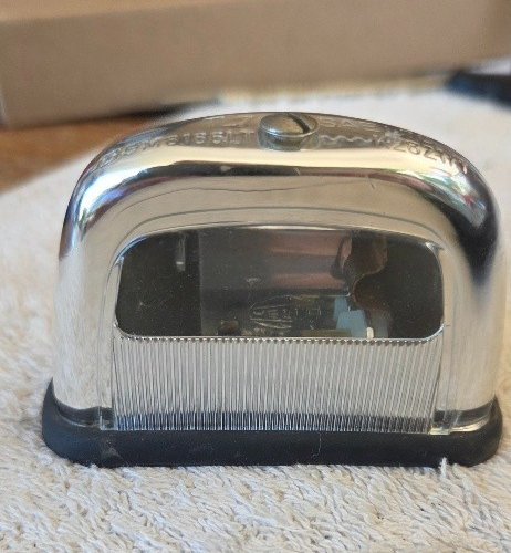 Hella K2821/1 Number Plate Light with Base Rubber NOS
