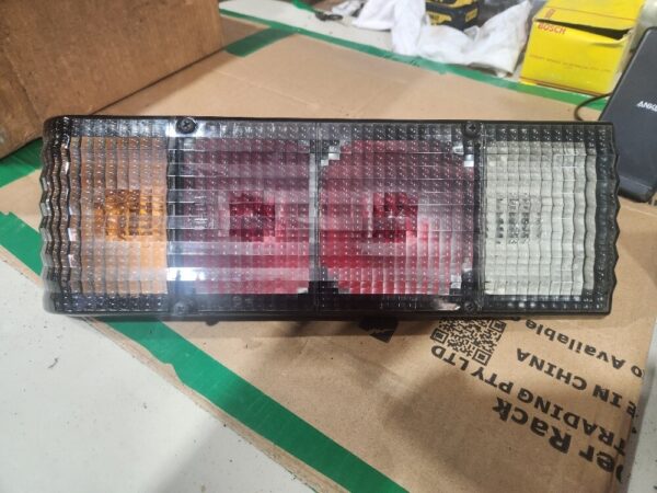 JOKON SMOKED CARAVAN REAR LIGHT CLUSTER LAMP 4 SECTION COMBINATION WITH REVERSE