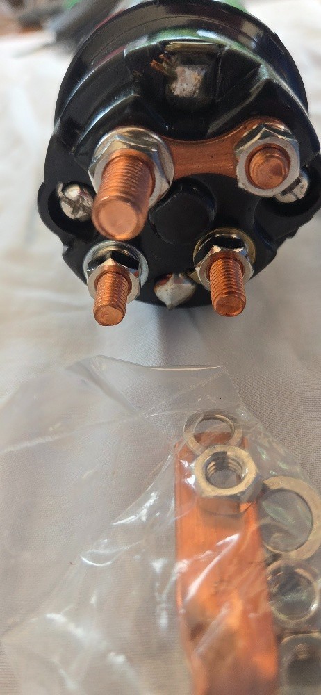 Lucas Solenoid 12v M50 M127 , 2 Bolt NOS - Image 4