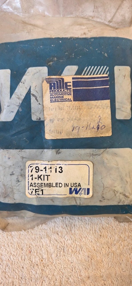 Starter Repair Kit 24V 40Mt 4 Brush 79.1113 NOS - Image 3