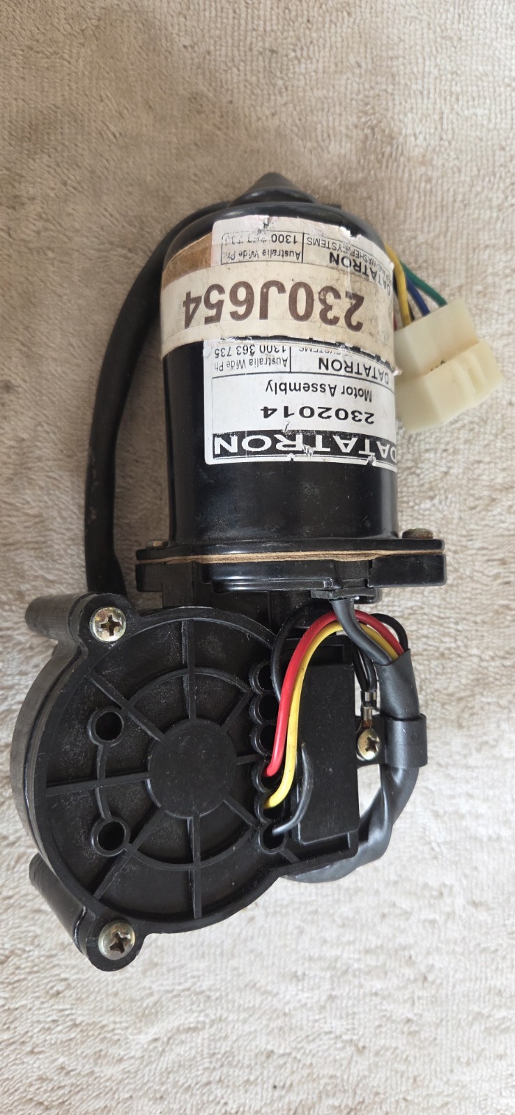 Wiper Motor 2302914. 230J654 24v - Image 4
