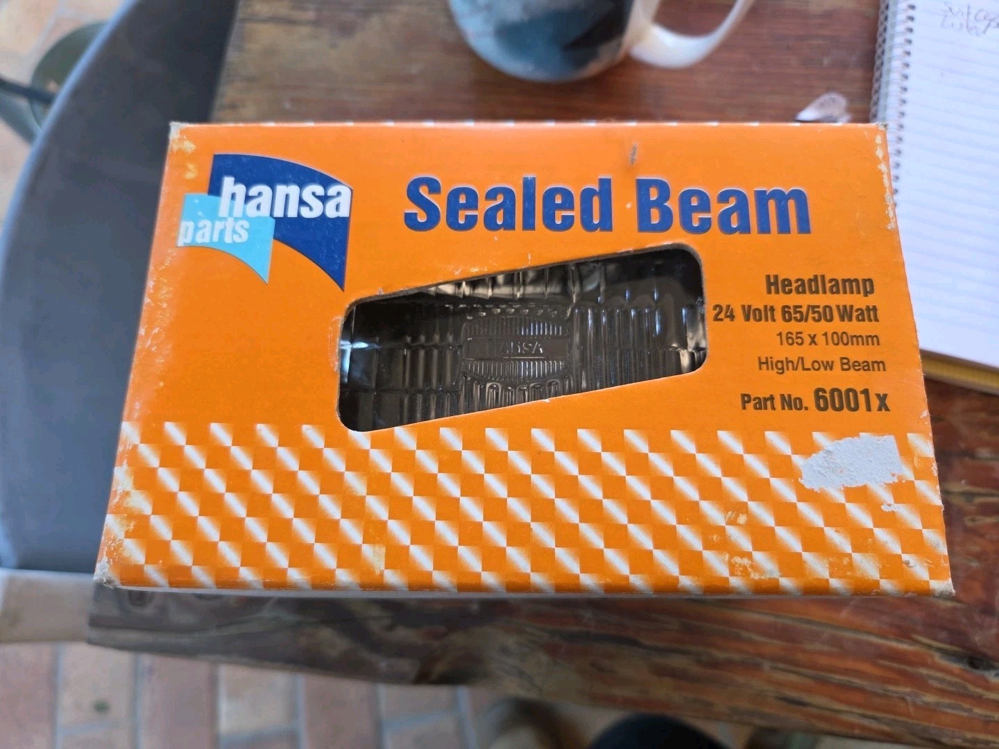 Hansa 6001x Sealed Beam 24V 65/50W - Image 3