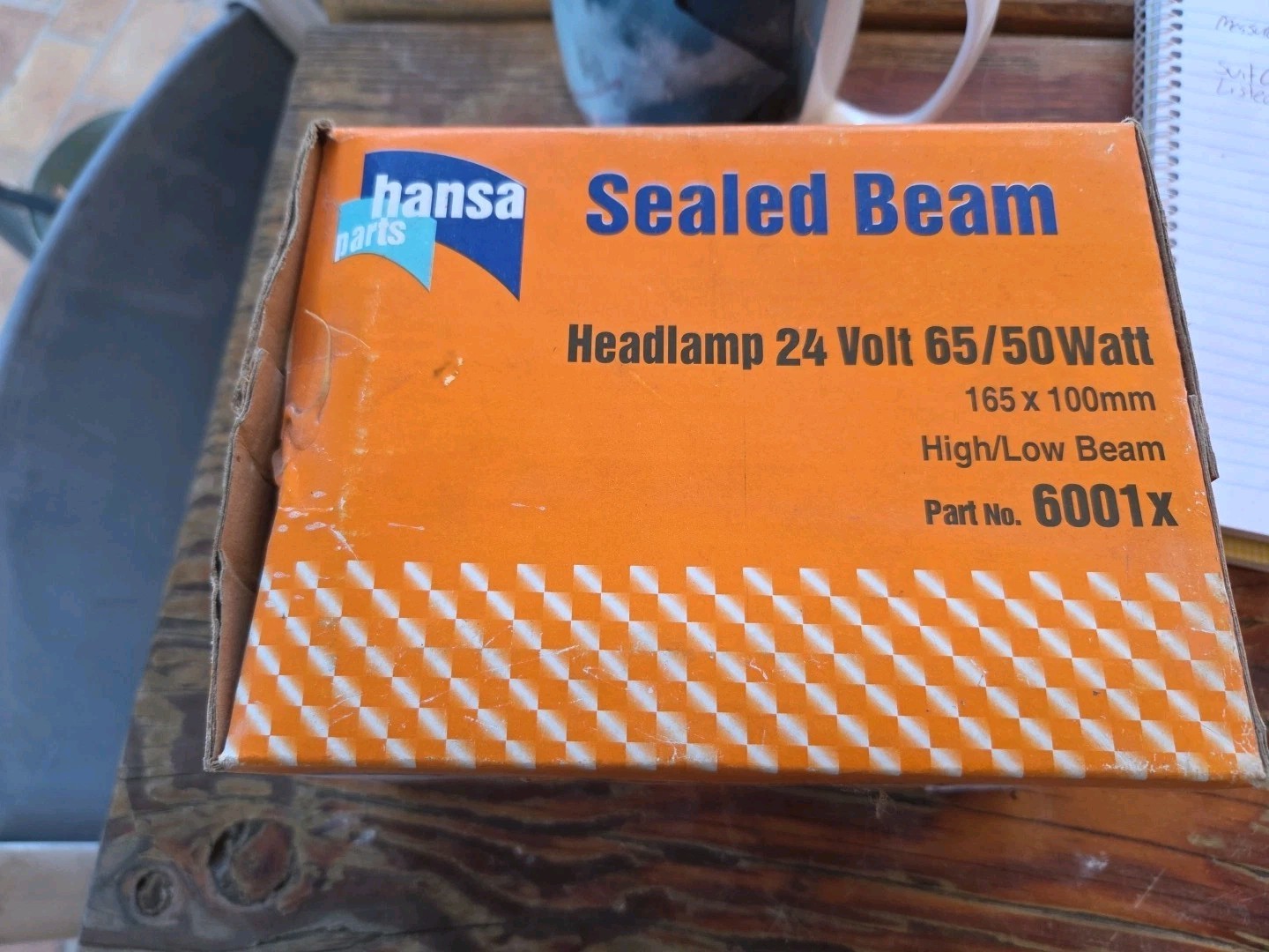 Hansa 6001x Sealed Beam 24V 65/50W