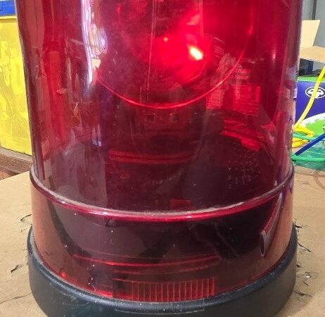 Hella KL700 Red Beacon complete with 55w H1 used