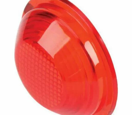 Lens Narva 85745 - RED - Suit Narva 85740 Clearance Lamp x 2 NOS