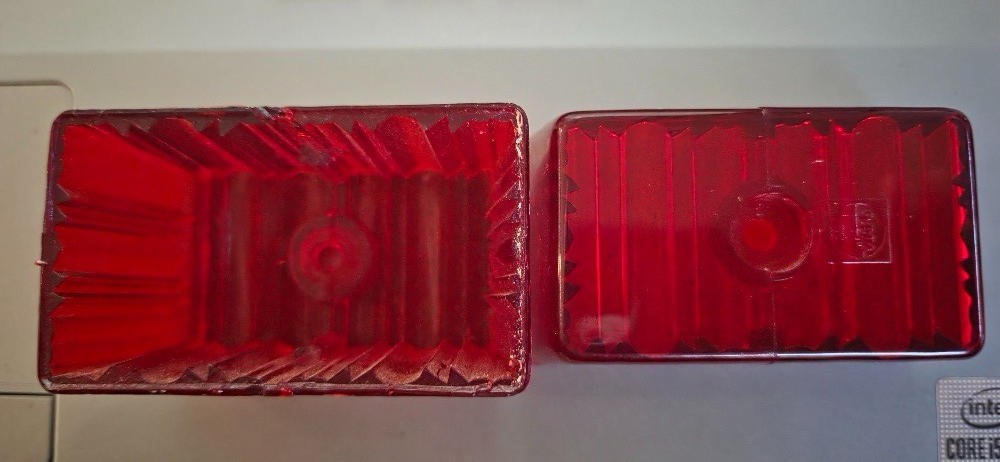 Narva 85895 Lens Red suit 85890 Marker - Rectangle - Red x 3 NOS - Image 3