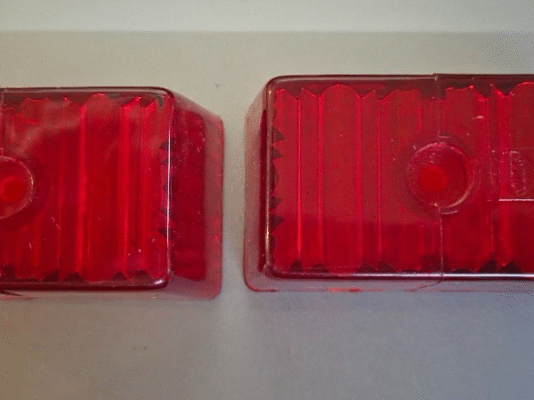Narva 85895 Lens Red suit 85890 Marker - Rectangle - Red  x 3 NOS