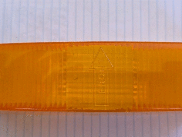 Narva 85935 Amber Lens to suit 85930  NOS