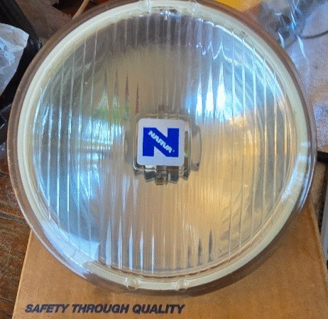 Narva Lens and reflector, pencil beam no. 74001 - 180mm NOS