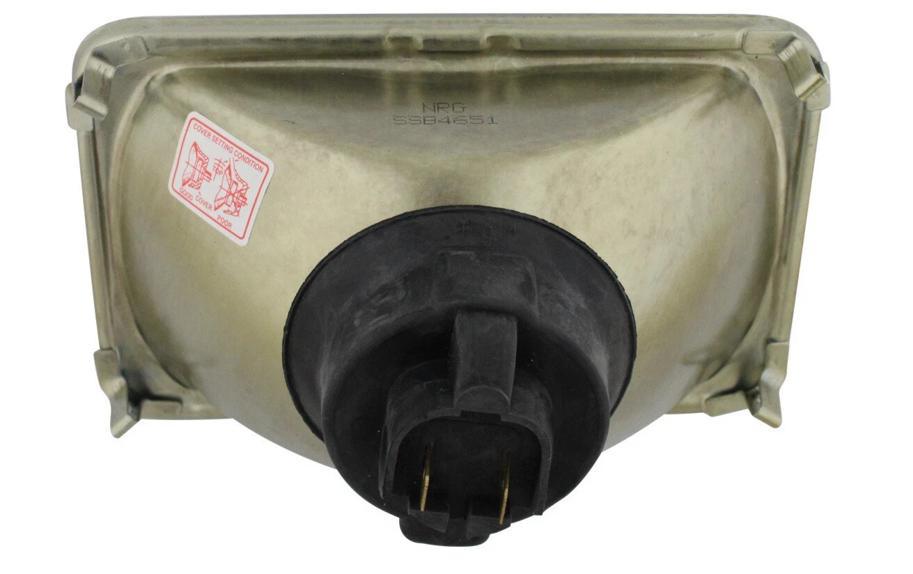Semi Sealed Beam 100mm x 165mm Headlight High Beam Suit H1 Bulb #SSB4651 - Image 3