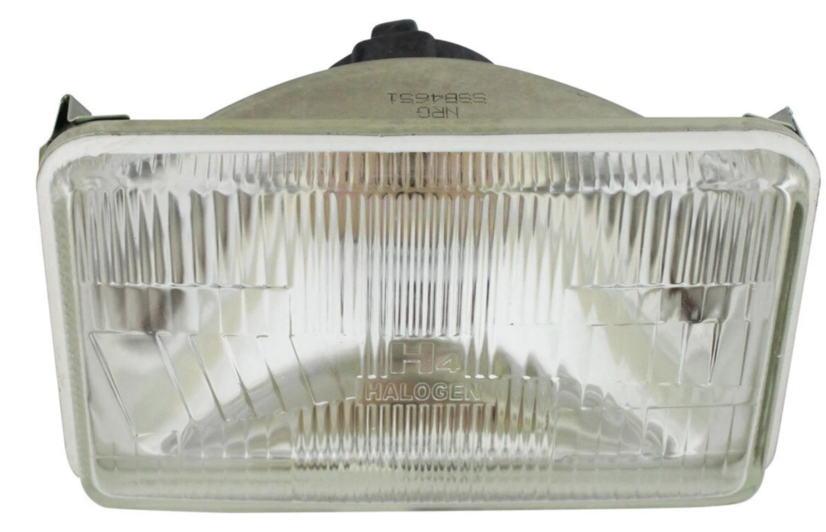 Semi Sealed Beam 100mm x 165mm Headlight High Beam Suit H1 Bulb #SSB4651