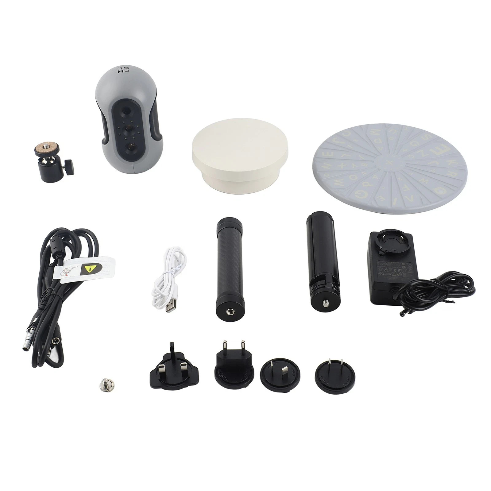 3DMakerpro Mole Handheld 3D Scanner 0.05mm Accuracy With Turntable, Color Kit▏ - Image 4