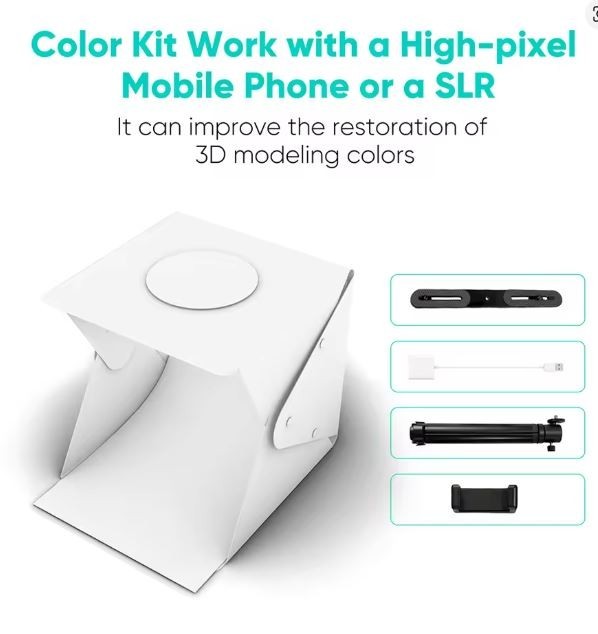 3DMakerpro Mole Handheld 3D Scanner 0.05mm Accuracy With Turntable, Color Kit▏ - Image 8