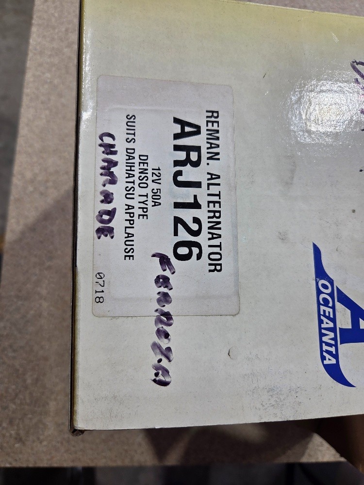 ARJ126 Reman Alternator 12V 50A Denso suit Daihatsu Applause - Image 3