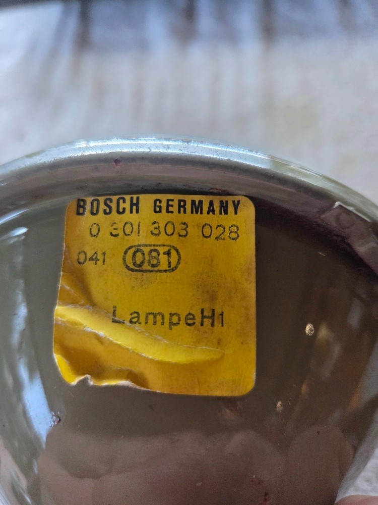 BMW E3 E9 E12 E23 E24 Headlight Insert High Beam Bosch 0301303028 - Image 4