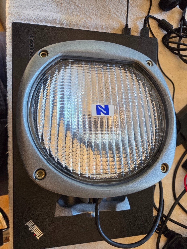 Narva 72481 Gamma Xenon H.I.D. Work Lamp 24 Volt 35W Trapezoid Beam As Pictured