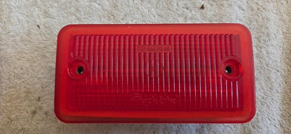Narva 86650 Rear End Outline Marker Lamp (RED) Lens Only - Image 4