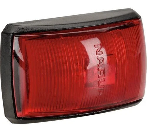 Narva LED Marker Lamp Black/Red 91432BL