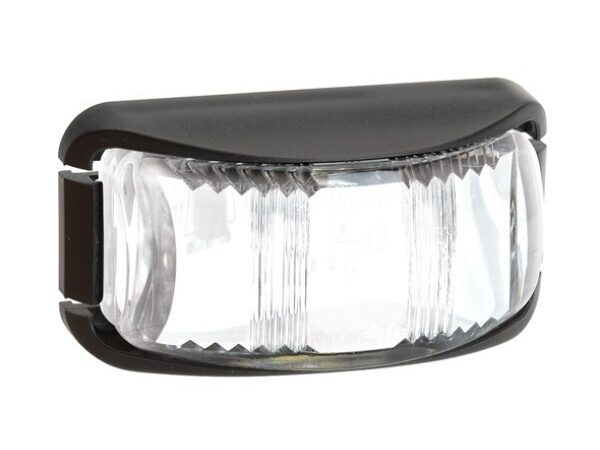 Narva Model 16 / LED Marker Lamps With Black Deflector & 0.5m Cable 91632 Red
