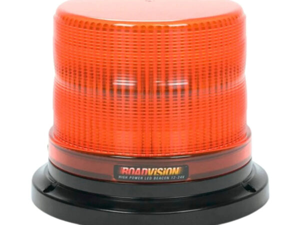 RB165P LED BEACON ROTATING AMBER DIN POLE MOUNT NOS