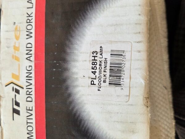 TriLite Flood/Work Lamp Black PL458H3