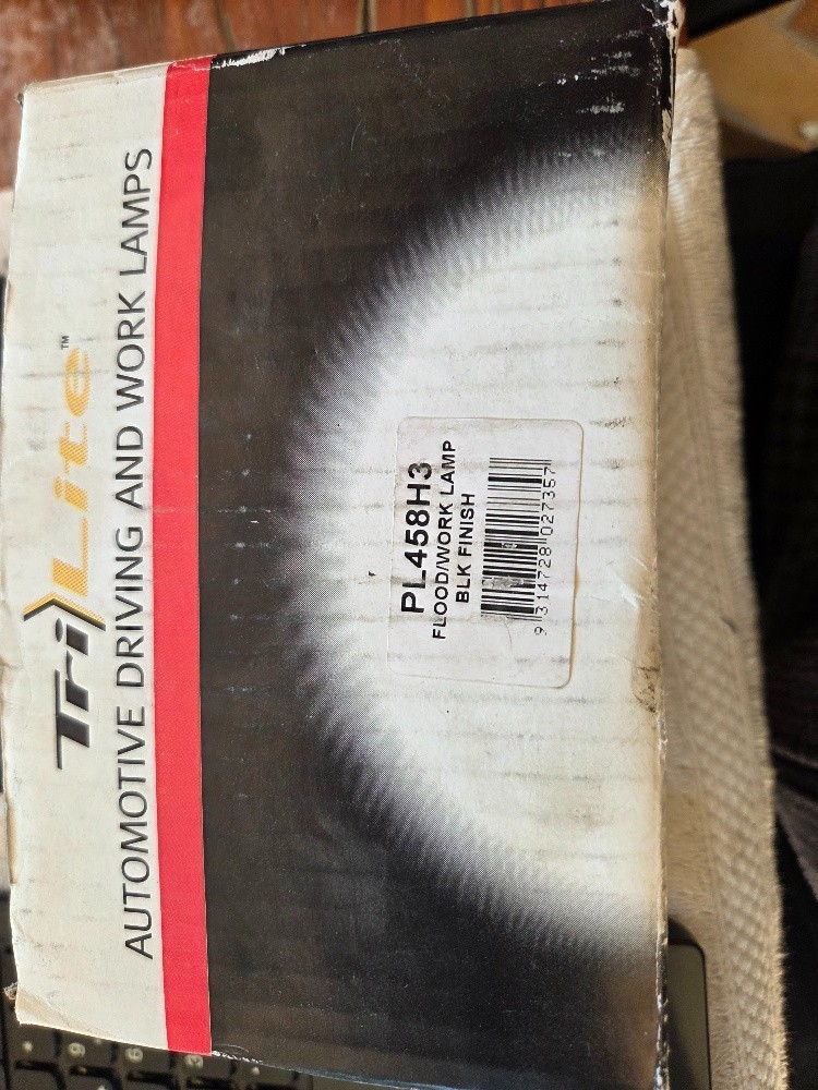TriLite Flood/Work Lamp Black PL458H3