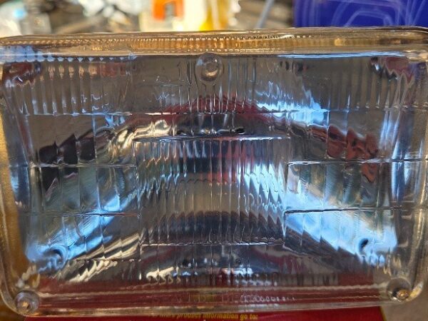 2x NRG SB 12V Small Square Sealed Beam [2 Pin] 12V 50W NOS