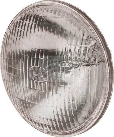 Hansa Round Sealed Beam 7 178mm 24V 75/55W High/Low Beam 3 Pin (6024X)