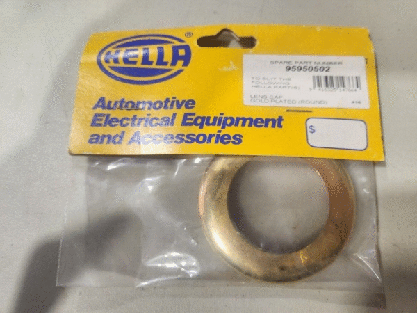 Hella Gold Cover, Round LED Lamp (95950502)
